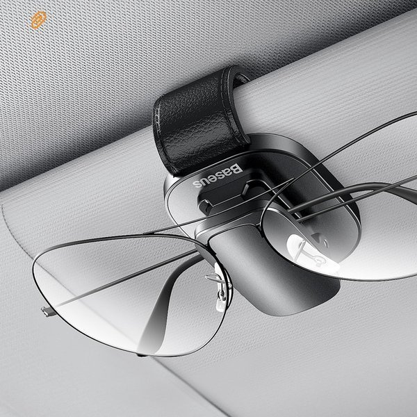 BASEUS Platinum Vehicle - Soporte para gafas y documentos para coche