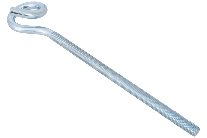 Gancho de construcción DROMET HOH M12x300 con extremo oscilante