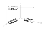 Juego de luces: luces traseras ASPÖCK MULTIPOINT V + luces de posición laterales ASPÖCK FLEXIPOINT I + arnés ASPÖCK de 7 pines y 4,5 m