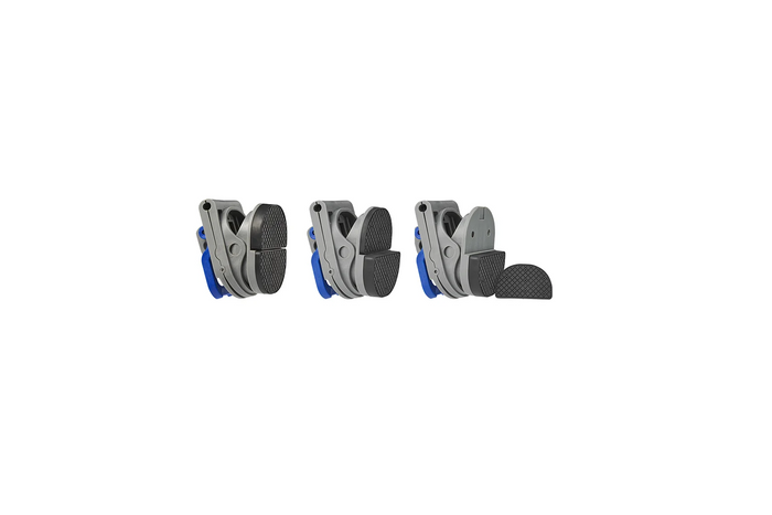 Juego de tres clips para fijar el toldo de la tienda de campaña remolcable ProPlus 361735.