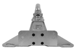 Enganche de bola KNOTT KQ14-A+KZE7.5 para remolque de 750 kg con barra de tiro tipo V.