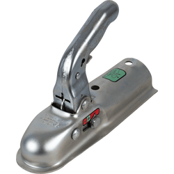 Enganche de bola KNOTT K7.5-D para remolque de 750 kg con barra de tiro tubular de 60 mm.