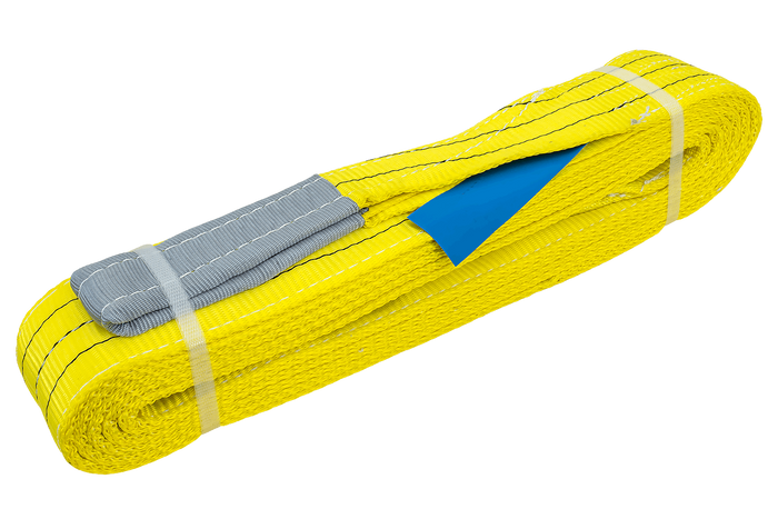 Eslinga de grúa HEFFA de 6 m/90 mm/3 t con bucles