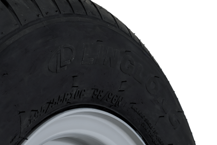Rueda reforzada para remolque NEUMÁTICO LINGLONG 195/55 R10C 98/96N LLANTA UNITRAILER 6Jx10"H2 5x112 ET:-4