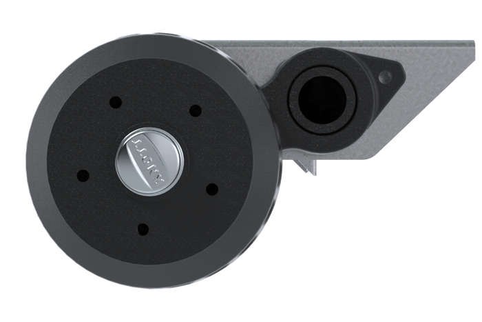 KNOTT VGB15M/MV eje frenado para remolque / grúa 1500kg 1450mm 1950mm 5x112