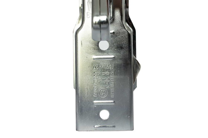 Enganche de bola STEELPRESS ZSK-0750J para remolque de 750kg con barra de tiro cuadrada de 70mm