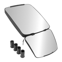 Espejo panorámico calefactable PLASTEX LP0435MPE universal 435x223mm