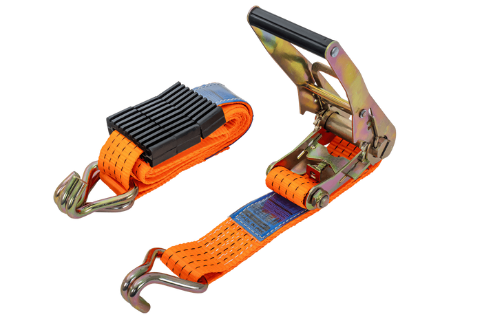 Juego de cuatro correas de transporte de 3 puntos con tensor para grúa UNITRAILER 3m/50mm/4t