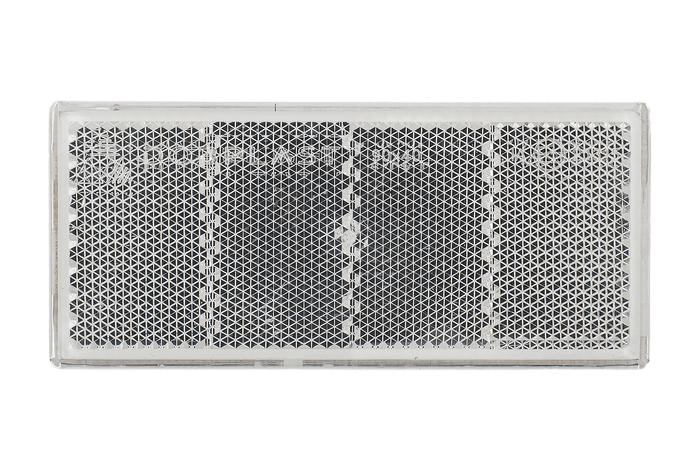 Reflectante de color blanco para remolques