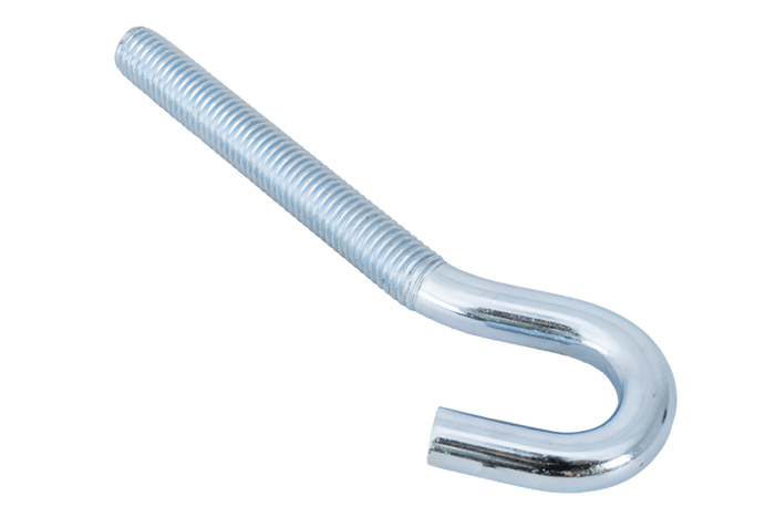 Gancho de construcción DROMET HZ M10x120 con extremo abierto (curvado)