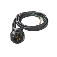 Cableado eléctrico para remolque ProPlus 343505, 1,5 m, conector de 7 pines.