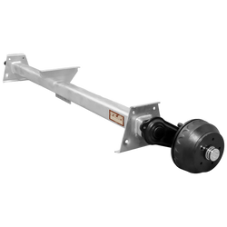 Eje con freno KNOTT VGB15MV para remolque/portacargas 1550 kg 1616 mm 2110 mm 5x112