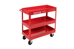 Carro de taller YATO YT-55210 de 3 niveles, armario de taller, 130 kg, 79,5 x 79 x 37 cm