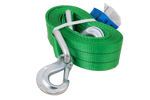 Cuerda de remolque con ganchos Correa de remolque HILLS 5m/60mm/6t verde