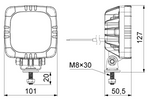 Lámpara de trabajo HORPOL LRD2679 con 15 LED y 1000 lm