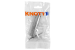 KNOTT 406024.001 Eje de rueda de soporte, buje 84x20mm