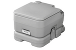 Inodoro portátil para camping ProPlus 370415CR, color gris, 10 L/10 L