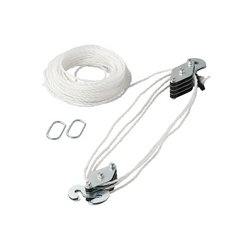 Cabrestante de cable ProPlus 345007, polea de 20 m, 180 kg