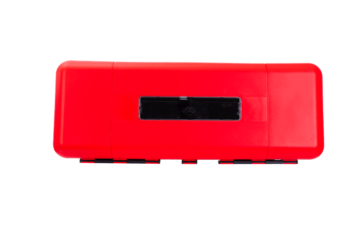 Caja extintor 9/12kg DAKEN 82190 REGON 865x335x240mm rojo