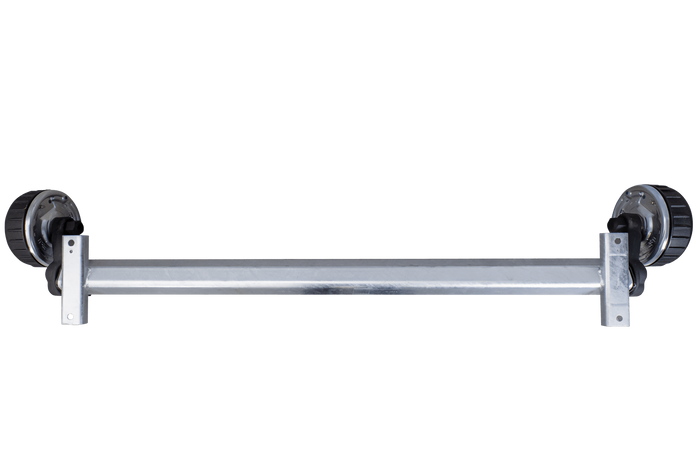 AL-KO EURO eje frenado para remolque / grúa 1800kg 1600mm 2100mm 5x112