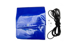 Funda de marco h-1100 UNITRAILER lona azul para remolque 264x125cm GARDEN 264