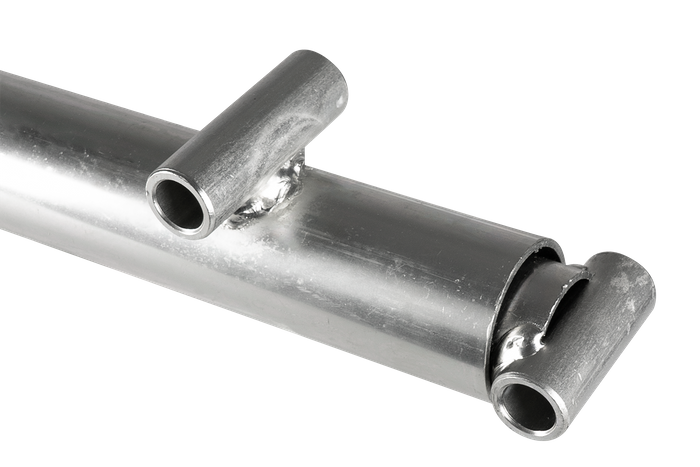 Elevador de manivela UNITRAILER para volcar y descargar un remolque de automóvil de 1000 kg 500-865 mm