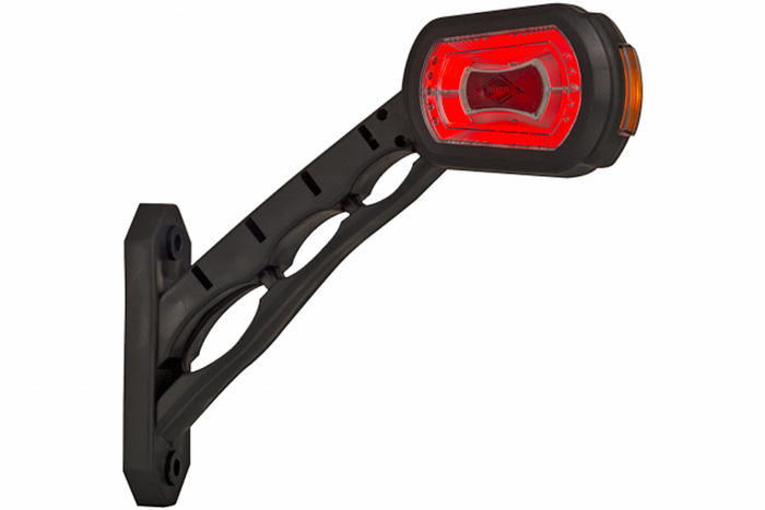 Lámpara de posición derecha LED HORPOL LDCC 2699 sobre brazo de goma