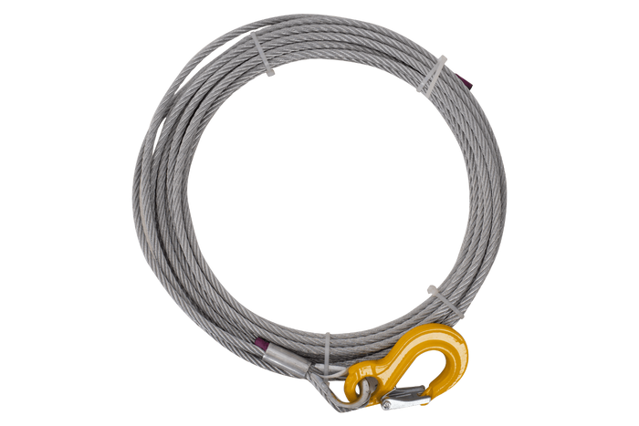 Cable de cabrestante para enganche de remolque EFMETAL 638kg 12,5m