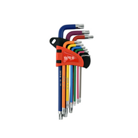 Juego de llaves Torx YATO YT-05633 T10-T50, 9 piezas.