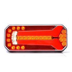 Luz trasera WAŚ W150 1111L/P LED de 6 funciones universal