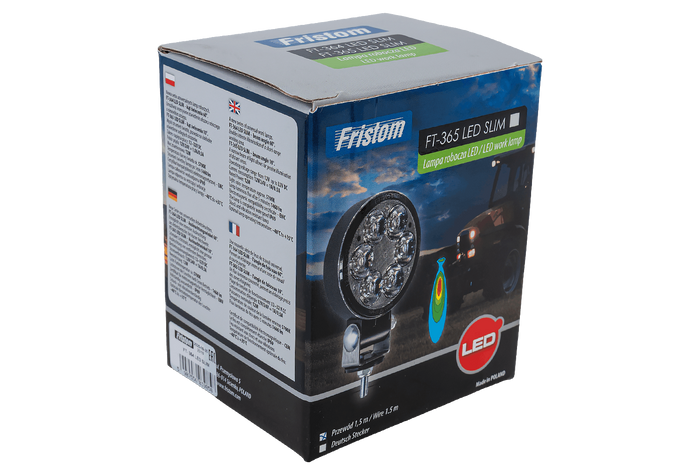 Reflector de lámpara de trabajo LED FRISTOM FT-364 SLIM 6xLED 1500lm