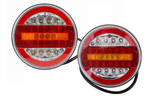 TT TECHNOLOGY TT.12520L+TT.12520P Luces traseras LED 4 funciones izquierda+derecha