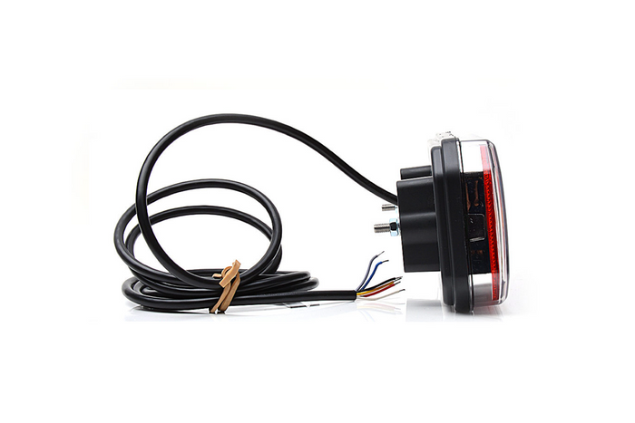 Luz trasera WAŚ W150 1111L/P LED de 6 funciones universal