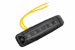 Luz de posición LED oscura FRISTOM FT-079, naranja, universal