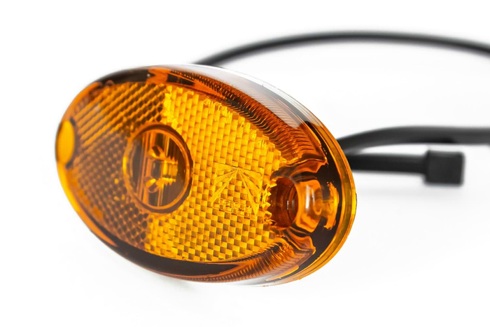 Juego de dos luces de posición LED ASPÖCK FLATPOINT II, naranja, universal