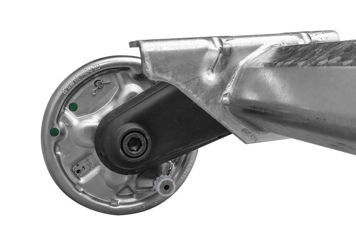 AL-KO COMPACT eje frenado para remolque / grúa 1350kg 1100mm 1500mm 5x112