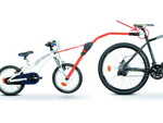 Adaptador para acoplar una segunda bicicleta al portabicicletas TRAIL ANGEL.