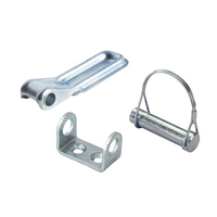 Bisagra lateral con manija y perno WINTERHOFF BSCH 10-17-170+BSCHG 10-17-B+BSCHG 10-17-B montaje lateral de remolque completo