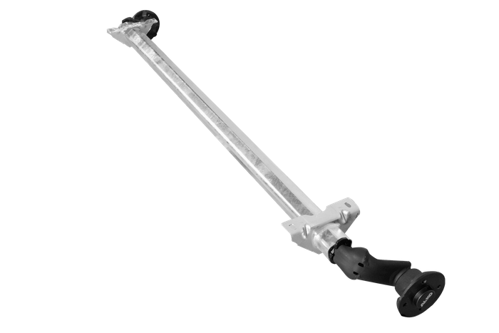 AL-KO OPTIMA eje sin freno para remolque 750kg 1350mm 1840mm 4x100