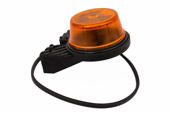 Lámpara de señalización LED FRISTOM FT-059, naranja, universal, con soporte angular
