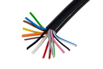 Cable eléctrico HYBSZ QLY-S de quince conductores (12x1,5+3x2,5) - 1 m