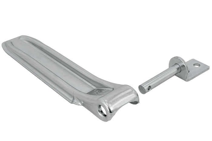 Bisagra lateral con tirador STEELPRESS ZW-01.270A+UZ-01B montaje lateral remolque completo
