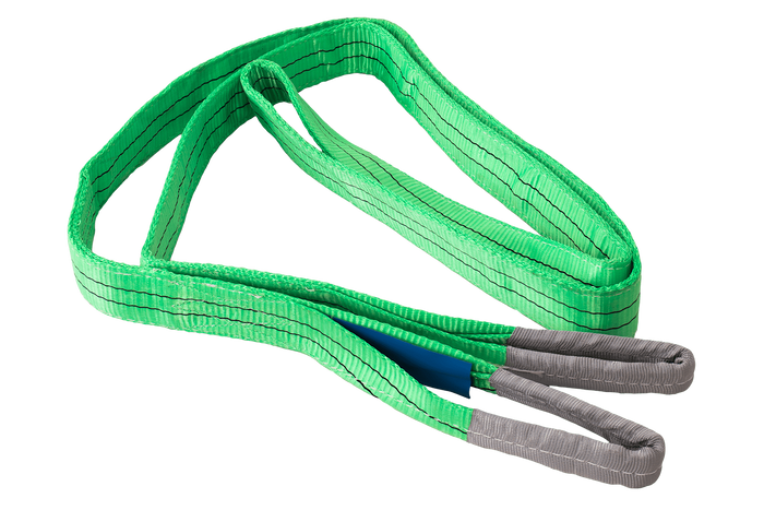 Correa de elevación HEFFA de 4 m/60 mm/2 t con presillas