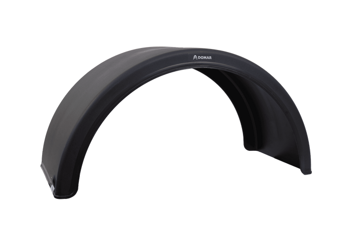 Guardabarros doble para remolque de 19,5 a 22,5" DOMAR DK1535, paso de rueda de 1100/500 mm