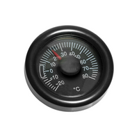 Termómetro analógico interno LAMPA 72710 autoadhesivo, diámetro 48 mm