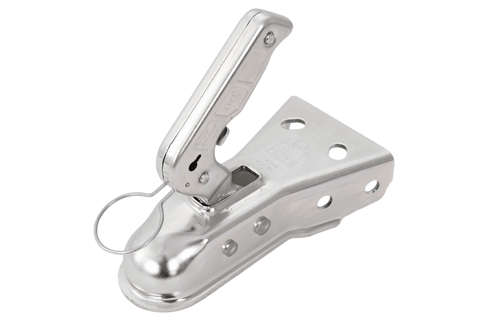 Enganche de bola STEELPRESS ZSK-0750K para remolque de 750 kg con barra de tiro en forma de V