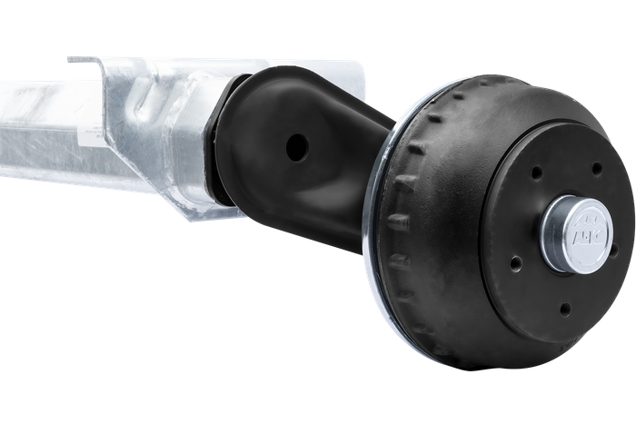 AL-KO COMPACT eje frenado para remolque / grúa 1350kg 1600mm 2050mm 5x112