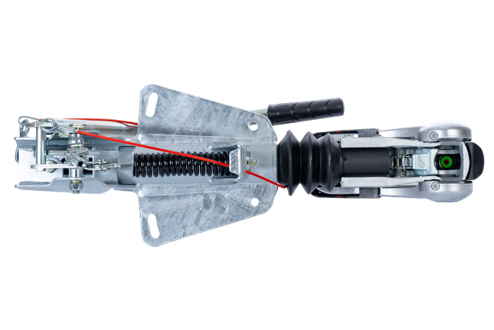 Dispositivo de inercia AL-KO 251S con enganche AKS3004 para remolque de 2700kg con lanza en V