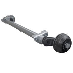 AL-KO COMPACT eje frenado para remolque / grúa 1000kg 1220mm 1780mm 4x100