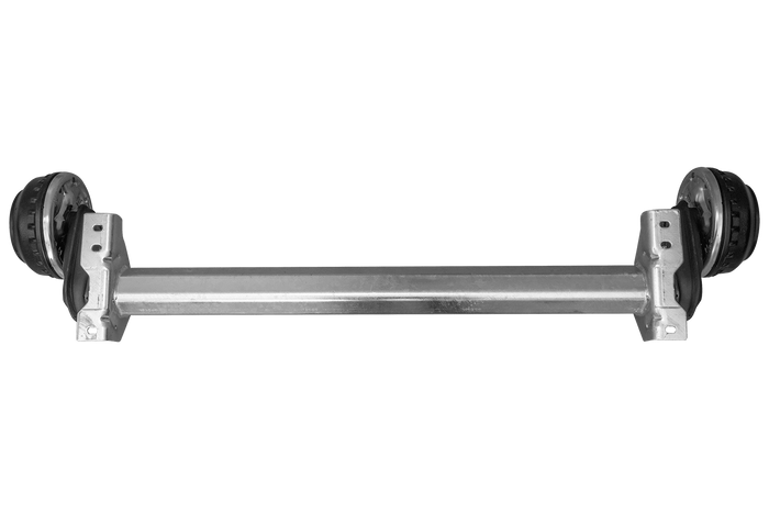 AL-KO COMPACT eje frenado para remolque / grúa 1350kg 1100mm 1500mm 5x112